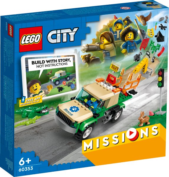 City Redningsmissioner vilde dyr 60353 - LEGO® City -